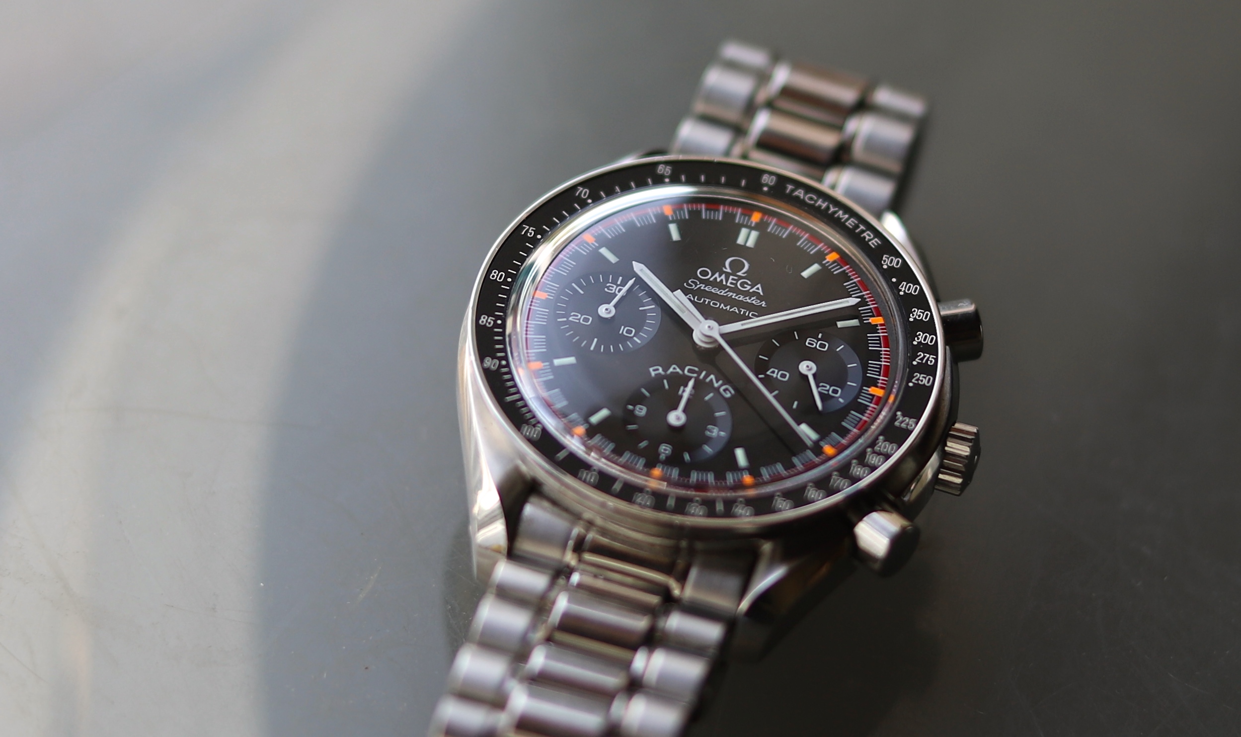 OMEGA Michael Schumacherケースのみ Omega Speedmaster Tire Design Watch case Racing Michael